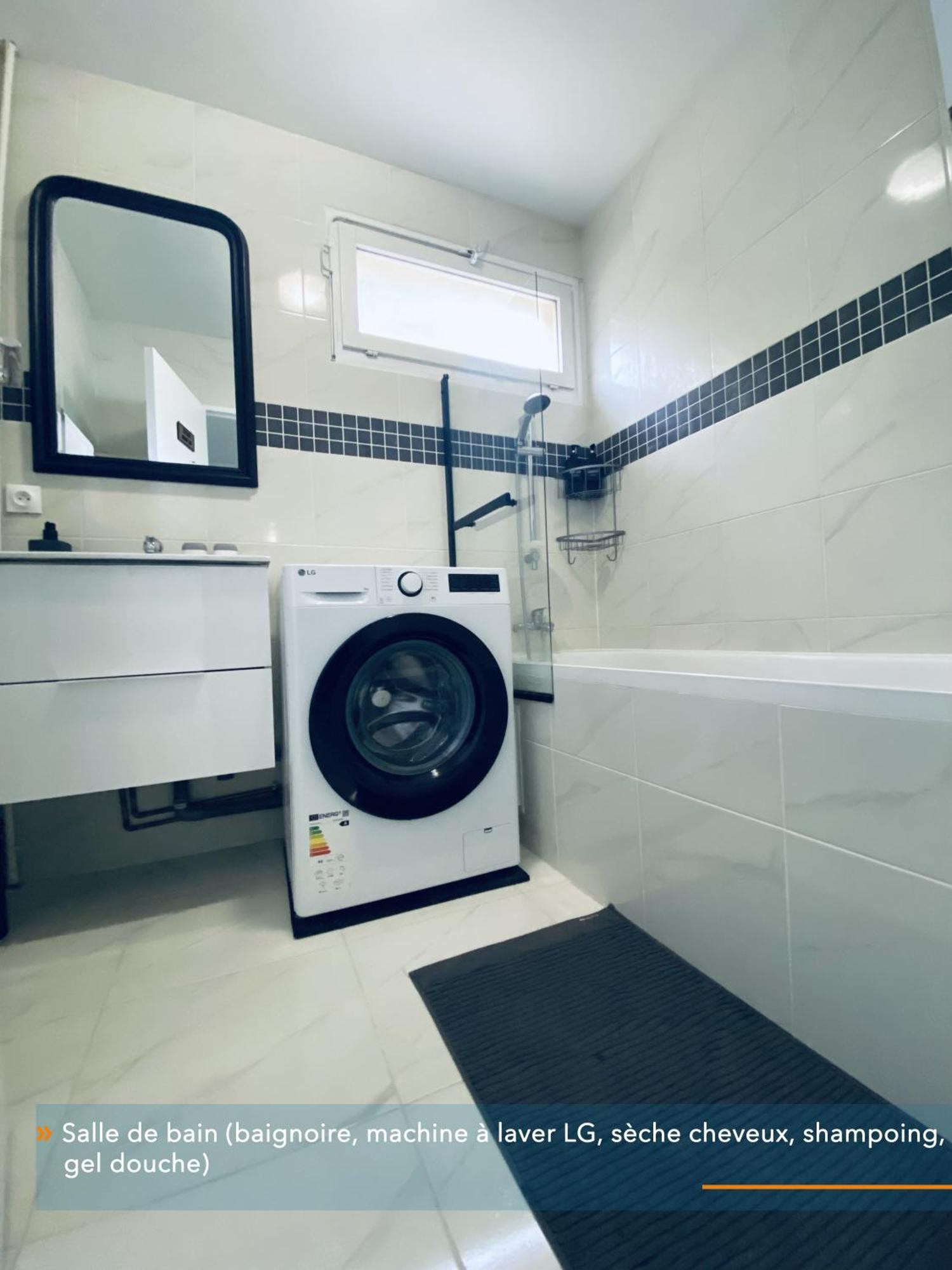 Appartement Parisien Neuf, Moderne Avec Une Grande Salon, 2 Chambres, 4 Lits, Parking Gratuit, 15Min De Paris Et 13 Min Aeroport Orly Вітрі-сюр-Сен Екстер'єр фото
