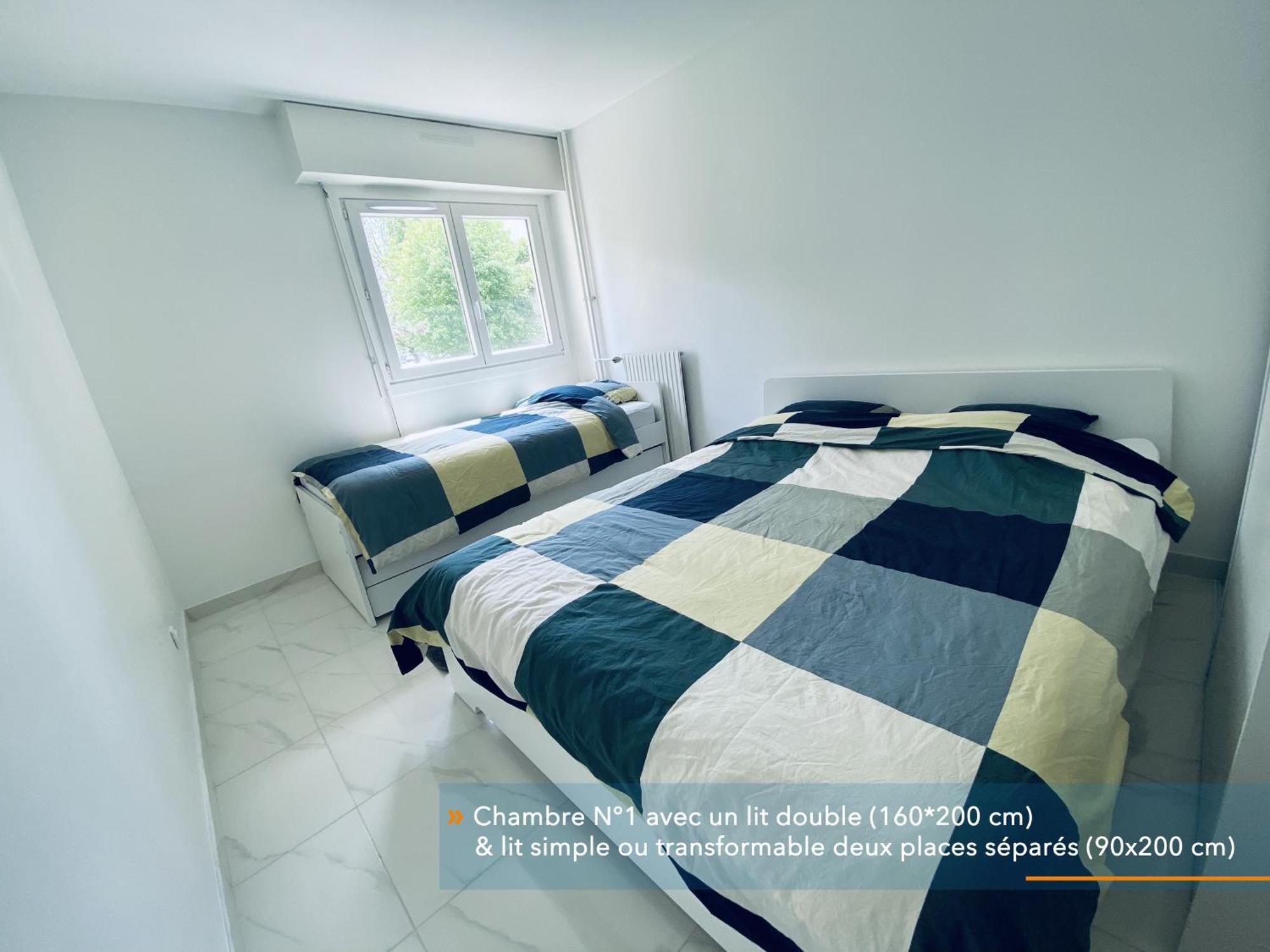 Appartement Parisien Neuf, Moderne Avec Une Grande Salon, 2 Chambres, 4 Lits, Parking Gratuit, 15Min De Paris Et 13 Min Aeroport Orly Вітрі-сюр-Сен Екстер'єр фото