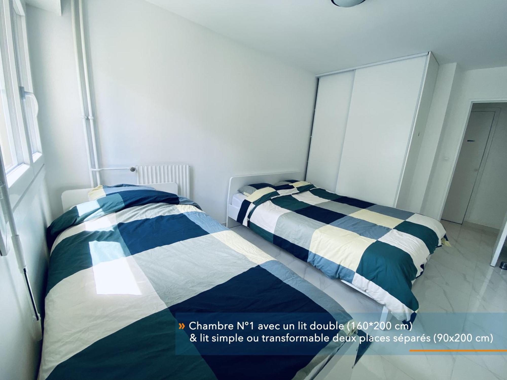 Appartement Parisien Neuf, Moderne Avec Une Grande Salon, 2 Chambres, 4 Lits, Parking Gratuit, 15Min De Paris Et 13 Min Aeroport Orly Вітрі-сюр-Сен Екстер'єр фото
