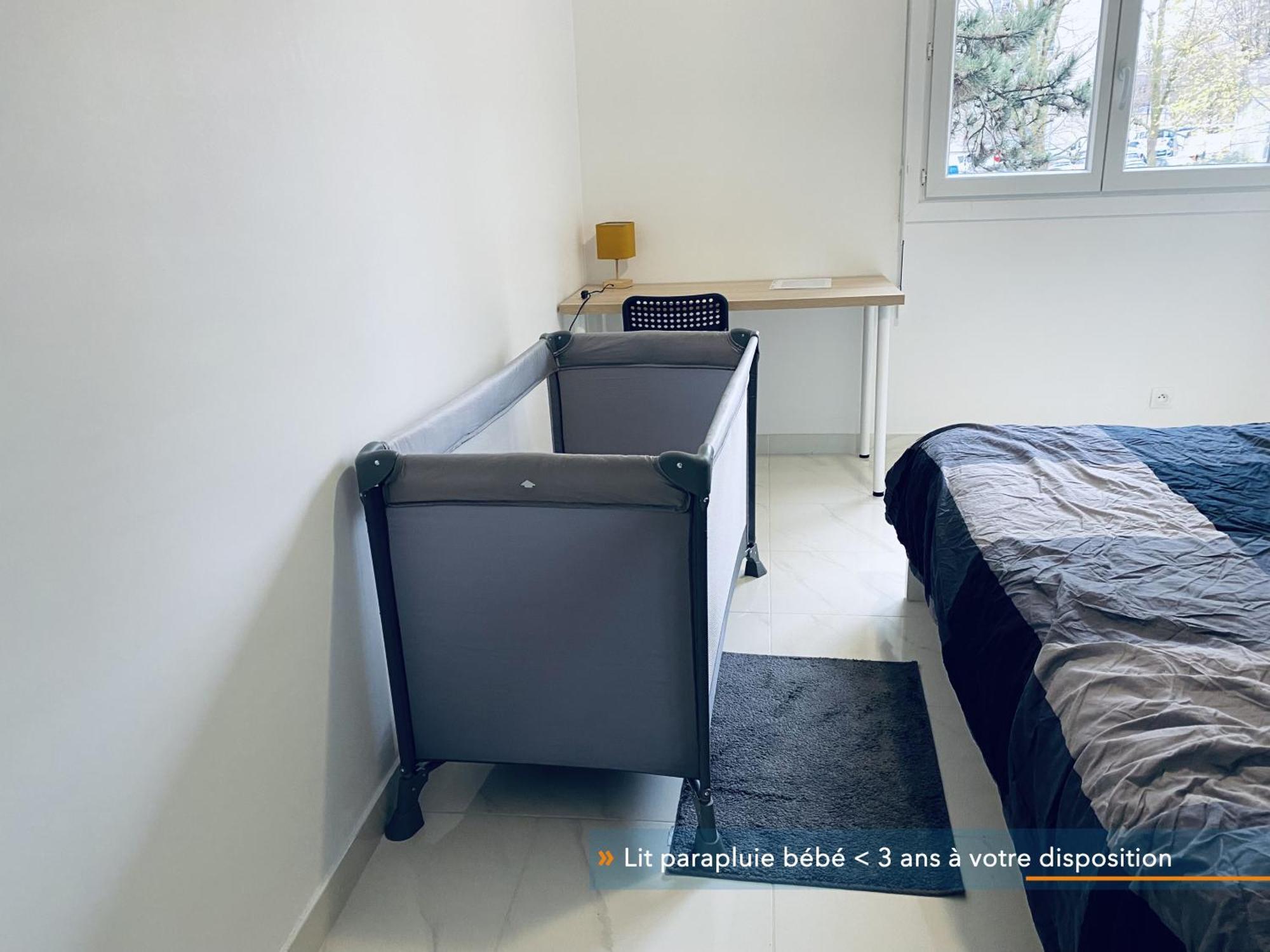 Appartement Parisien Neuf, Moderne Avec Une Grande Salon, 2 Chambres, 4 Lits, Parking Gratuit, 15Min De Paris Et 13 Min Aeroport Orly Вітрі-сюр-Сен Екстер'єр фото