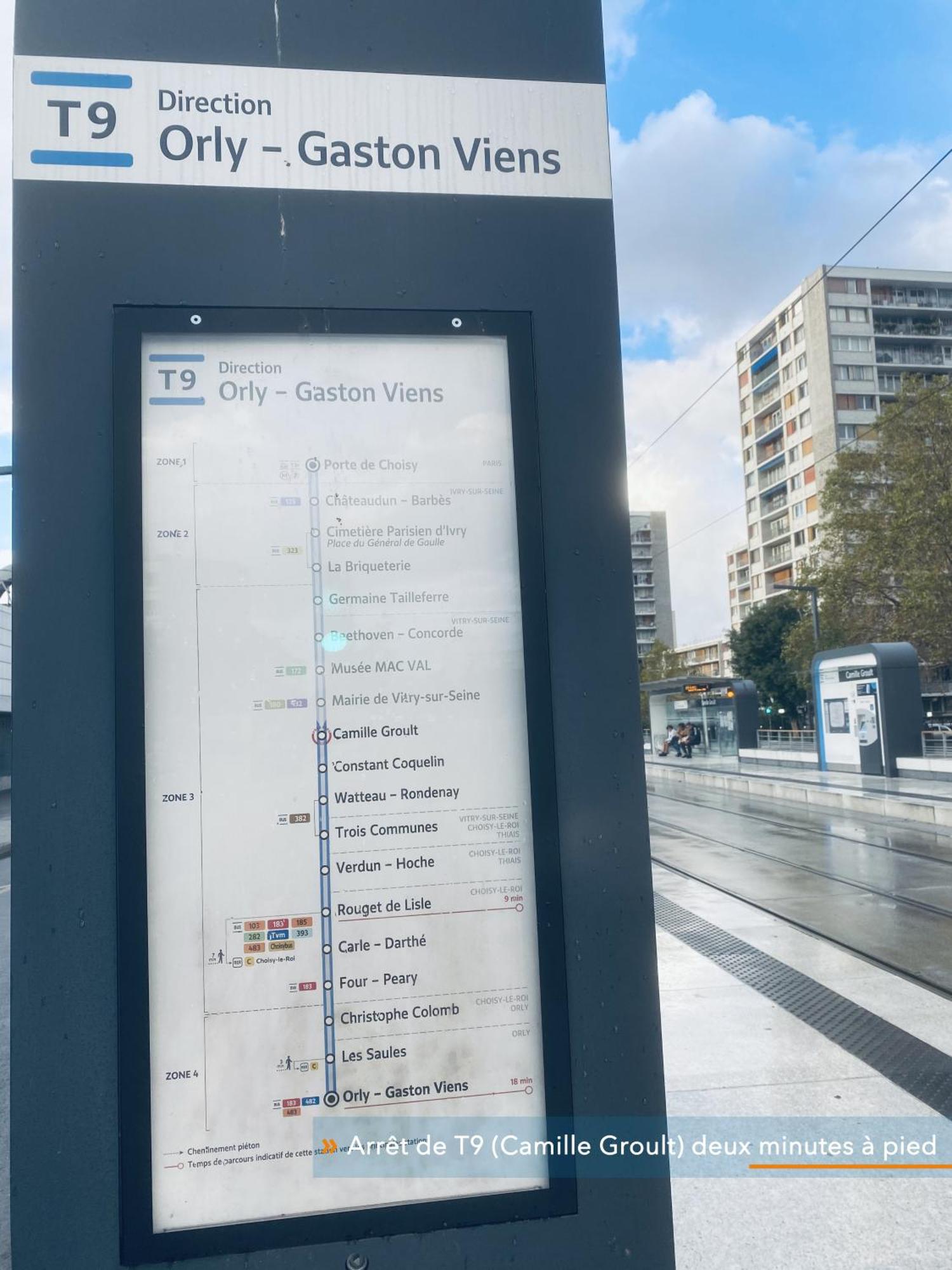 Appartement Parisien Neuf, Moderne Avec Une Grande Salon, 2 Chambres, 4 Lits, Parking Gratuit, 15Min De Paris Et 13 Min Aeroport Orly Вітрі-сюр-Сен Екстер'єр фото